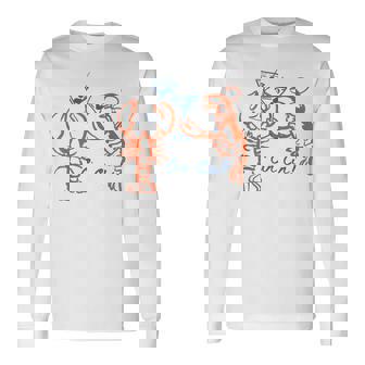 Martini Red Lobster Fisherman Aesthetic Summer Cocktail Long Sleeve T-Shirt | Mazezy