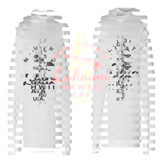 Maui ラハイナ ヴィンテージ ハワイアン諸島 ハワイ 長袖Tシャツ - Kawaiitshirt