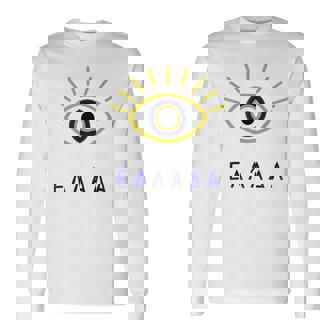 Mauvais Œil Grec Et Grèce Écrits En Langue Grecque T-shirt à manches longues - Cadeauxyz