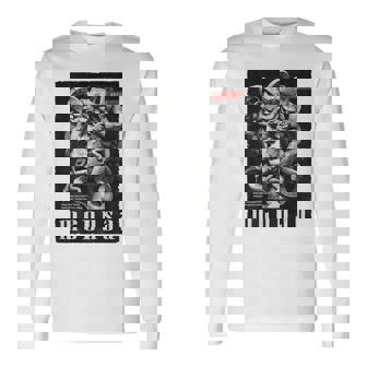 Medusa Backprint 女神の蛇 ギリシャ神話 バックプリント メデューサ 長袖Tシャツ - Kawaiitshirt