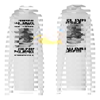 Mein Kuschel スリープシャツ モンキー ベビー オランウータン 長袖Tシャツ - Kawaiitshirt