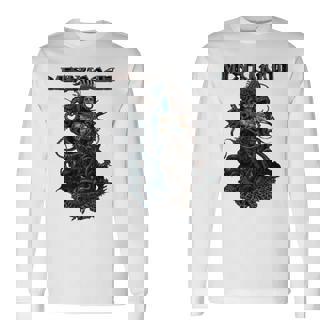 Meshuggah グラフィックデザインギフト Meshuggahファンへのメンズギフト。 長袖tシャツ 長袖Tシャツ - Kawaiitshirt