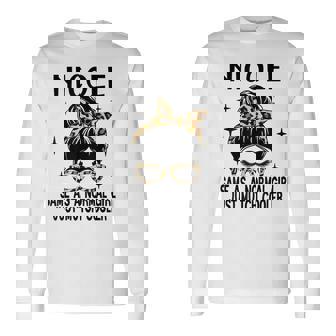 Nicole コスチューム かわいい 定義 名入れ Nicole 長袖Tシャツ - Kawaiitshirt