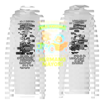 Niños Hermano Mayor – Anuncio Embarazo Divertido Camiseta de manga larga - Regaloses