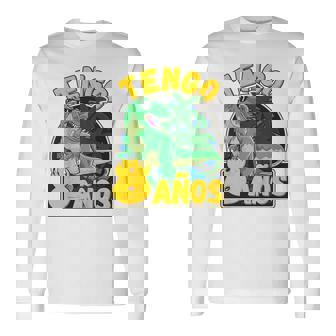 Niños Tengo 8 Años 8 Años Cumpleaños Dinosaurio Niño Octavo Camiseta de manga larga - Regaloses