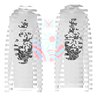 No Faux King Way 86 47 No Kings Day Protest June 14 Long Sleeve T-Shirt - Thegiftio