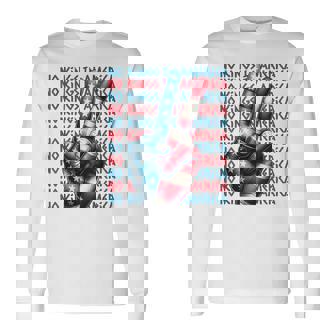 No Kings In America Long Sleeve T-Shirt - Thegiftio