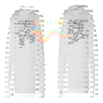 Occupational Therapy Progress Not Perfection Ot Assistant Long Sleeve T-Shirt | Mazezy