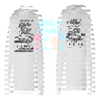 Only Fans 面白い メンズ レディース ギャグジョーク アダルト ユーモア 恥ずかしい 長袖Tシャツ - Kawaiitshirt