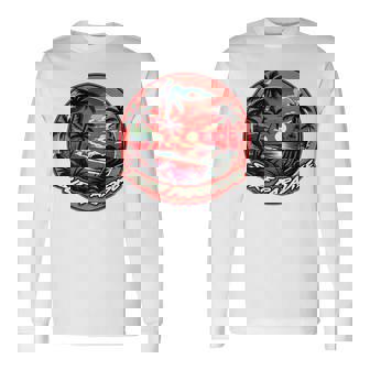 バックプリント Onlyurf Paradise クール サーファー ビーチ オーシャン 長袖Tシャツ - Kawaiitshirt