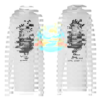 Osmeña Peak セブ フィリピン 島 バケーション お土産 長袖Tシャツ - Kawaiitshirt