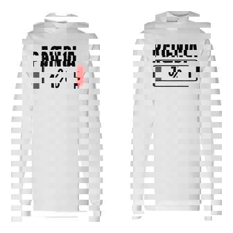 Paciencia At 1 Regalo Divertido Cumpleaños Pijama Parejas Camiseta de manga larga - Regaloses