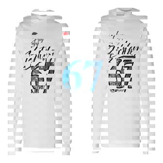 Perfectweet Xmas 67Th Bling Bling Birthday メンズ レディース 長袖Tシャツ - Kawaiitshirt