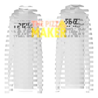 The Pizza Maker Pizza Making 長袖Tシャツ - Kawaiitshirt