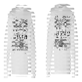 Pot Head 観葉植物 庭師 面白い 観葉植物 長袖Tシャツ - Kawaiitshirt