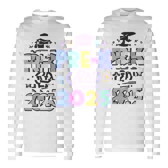 Pre-K Grad 2025 Preschool Graduation 2025 Long Sleeve T-Shirt | Mazezy