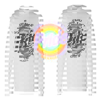 Pride Removes Nasty Orange Stains Pride Month Lgbtq Retro Long Sleeve T-Shirt - Monsterry