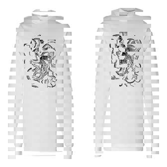 Pulpointage Animalea Monster Kraken & Cthulhu Hombres Regalo Camiseta de manga larga - Regaloses