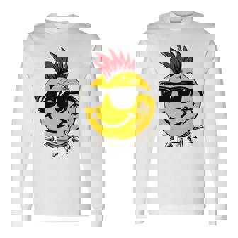 Punker Jumper Iro Anarchy Guitars Punk Rebels 長袖tシャツ 長袖Tシャツ - Kawaiitshirt