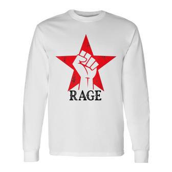 Rage Against The Music Vintage Classic Machine Style Long Sleeve T-Shirt - Thegiftio UK