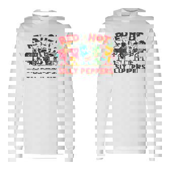 Red Hotilly Peppers 長袖Tシャツ - Kawaiitshirt