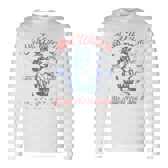 Red White Blue Anti 4Th Of July Protest Equal Human Rights Long Sleeve T-Shirt | Mazezy