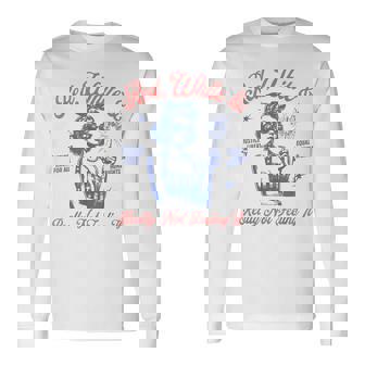 Red White And Really Not Feeling It 4Th Of July Equal Rights Long Sleeve T-Shirt - Thegiftio