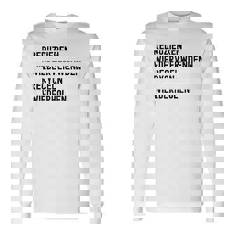 Reduzieren Wiederverwenden Recyceln Wiederholen 長袖Tシャツ - Kawaiitshirt