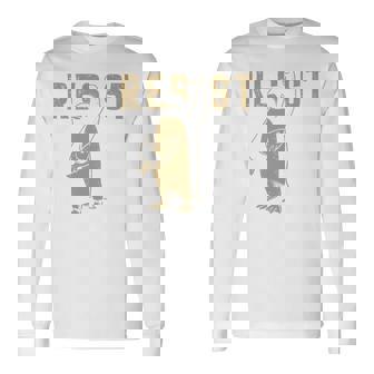 Resist Penguins Activism グラフィック Wetand With Penguins 長袖tシャツ 長袖Tシャツ - Kawaiitshirt