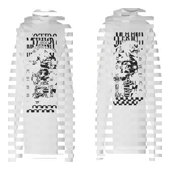 Retro Motherhood Sometimes I Rock It Sometimes It Rocks Me Long Sleeve T-Shirt | Mazezy