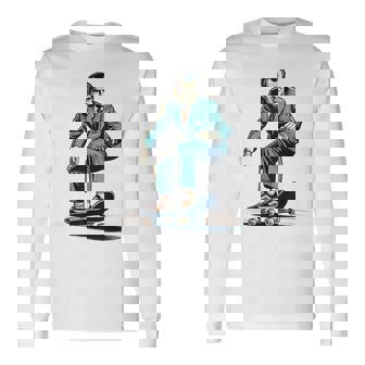 Richard Nixon スケートボード ロックスター 長袖Tシャツ - Kawaiitshirt