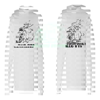Rolling Fatties Dog Pug Meme For Womes Pun Joke Long Sleeve T-Shirt | Mazezy