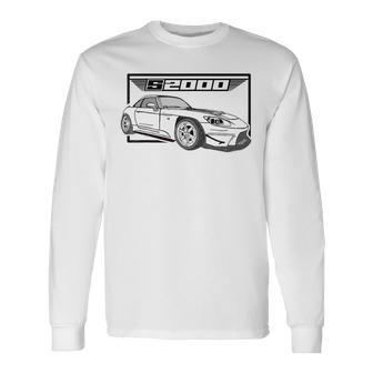 S2k Ap1 Ap2 Jdm Roadster2000 レースカー Fwd ターボトラック 長袖Tシャツ - Kawaiitshirt