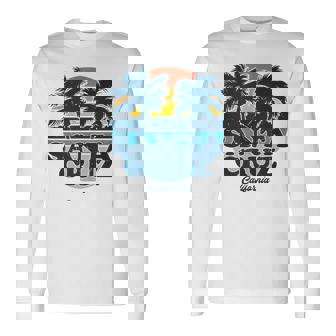 Santa Cruz California 70S Beachurfing Retro Langarmshirts - Seseable