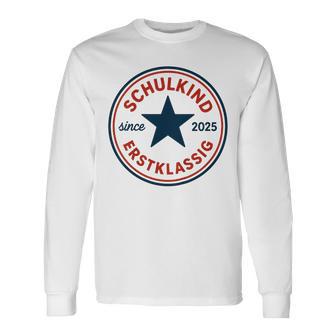 Schulkind 2025 Erstklassig Langarmshirts - Geschenkecke