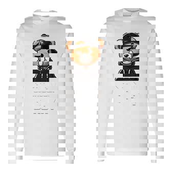 Seriously Bruh ヒップホップ テディベア ティーンエイジャー 男の子 ティーン 格言 長袖tシャツ 長袖Tシャツ - Kawaiitshirt