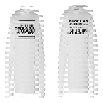 She Got A Ring I Got This Engagement Party Long Sleeve T-Shirt - Thegiftio