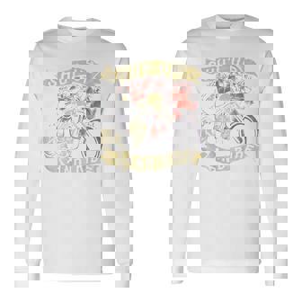 Shut Up And Ride スカルバイクシャツ バイカー グリムリーパー 長袖Tシャツ - Kawaiitshirt