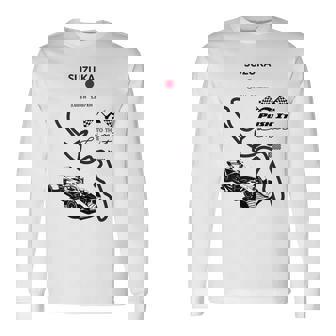 Sim Racing Esport 鈴鹿ゲーミングレーサー 長袖Tシャツ - Kawaiitshirt