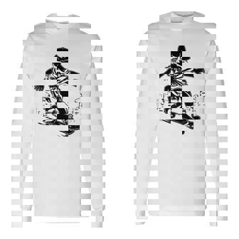 Skateboarding Boy Skater T-shirt à manches longues - Cadeauxyz