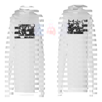 Skibidi トイレスピーカーマン カメラマン トイレ テレビマン 長袖Tシャツ - Kawaiitshirt