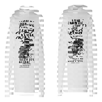 Smyrna Delaware Usa ホットロッド ビンテージスタイル カーデザイン 長袖Tシャツ - Kawaiitshirt