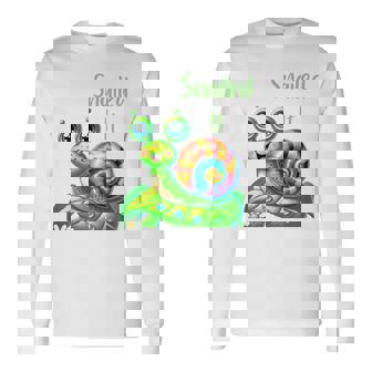 Snailed Itかわいいカタツムリ 長袖tシャツ 長袖Tシャツ - Kawaiitshirt