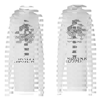 Solsticio Deerano Maypole Midsommar Festivalueciaolsticio Deerano Camiseta de manga larga - Regaloses