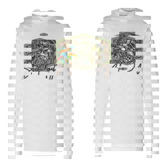 Southern Boy Camouflage Hunting Fishing Hello Hunting Season Long Sleeve T-Shirt - Monsterry