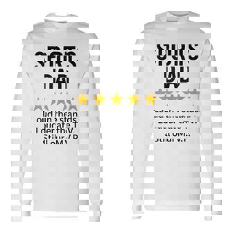 Sports Dad Loud In Thetands MVP 引用 長袖Tシャツ - Kawaiitshirt