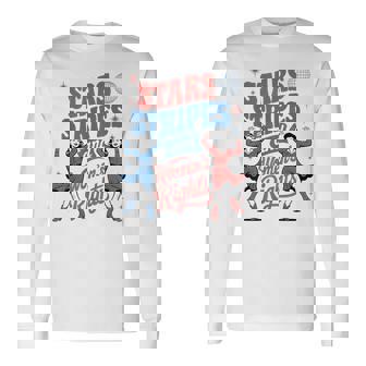 Stars Stripes And Women's Rights 4Th Of July Equal Rights Long Sleeve T-Shirt - Thegiftio