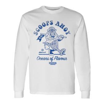 Stranger Thingscoops Ahoy Retro Langarmshirts - Geschenkecke