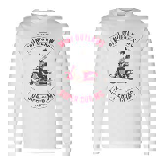 Super Cub スーパーカブ ミニモト 面白 ふざけ ネタ おもしろ バイク アウトロー バイカーギャング 長袖tシャツ 長袖Tシャツ - Kawaiitshirt