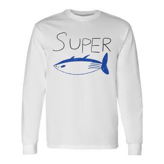 Super Tuna Cute Kpop Trend Long Sleeve T-Shirt - Thegiftio UK